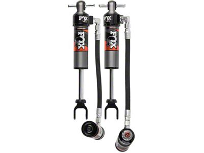 FOX Performance Elite Series 2.5 Adjustable Front Reservoir Shocks for 1.50 to 2.50-Inch Lift (20-24 Silverado 3500 HD)