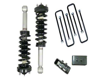 Freedom Offroad 3-Inch Front Lift Struts with 2-Inch Rear Lift Blocks (09-13 4WD F-150, Excluding Raptor)