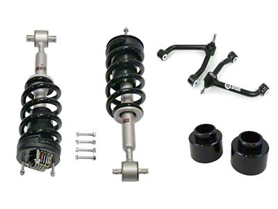 Freedom Offroad 3-Inch Front Lift Struts with Front Upper Control Arms (09-13 4WD F-150, Excluding Raptor)
