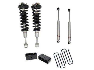 Freedom Offroad 3-Inch Front Lift Struts with Rear Lift Blocks and Shocks (09-13 4WD F-150, Excluding Raptor)