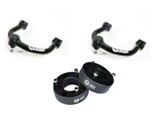 Freedom Offroad 3-Inch Front Strut Spacers with Front Upper Control Arms (04-20 F-150, Excluding Raptor)