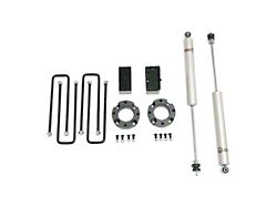 Freedom Offroad 3-Inch Front Strut Spacers with Rear Lift Blocks and Shocks (04-20 4WD F-150, Excluding Raptor)