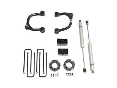 Freedom Offroad 3-Inch Front Strut Spacers with Front Upper Control Arms, Rear Lift Blocks and Shocks (04-20 4WD F-150, Excluding Raptor)