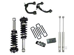 Freedom Offroad 3.50-Inch Front Lift Struts with Front Upper Control Arms, 3-Inch Rear Lift Blocks and Shocks (04-08 4WD F-150)
