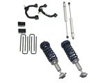 Freedom Offroad 3.50-Inch Front Lift Struts with Front Upper Control Arms, 3-Inch Rear Lift Blocks and Shocks (14-20 4WD F-150, Excluding Raptor)