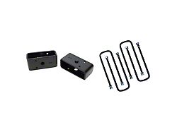 Freedom Offroad 2-Inch Steel Rear Lift Blocks with Extended U-Bolts (94-01 RAM 1500)