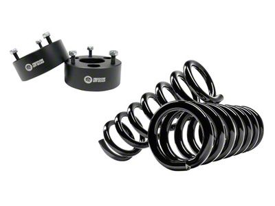 Freedom Offroad 3-Inch Front / 1 to 2-Inch Rear 50% Heavier Tow Lift Kit (09-18 4WD RAM 1500 w/o Air Ride)