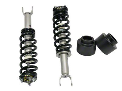 Freedom Offroad 3-Inch Front Lift Struts with Rear Lift Spacers (12-18 4WD RAM 1500 w/o Air Ride)