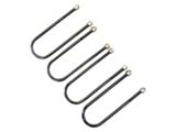 Freedom Offroad Square U-Bolts for 3.50-Inch Wide Leaf Springs (03-12 RAM 2500)