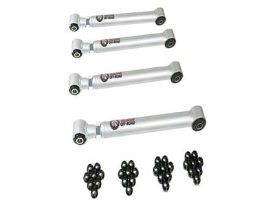 Freedom Offroad Adjustable Front Upper and Lower Control Arms with Pillowball 0 to 6-Inch Lift (03-09 RAM 3500)