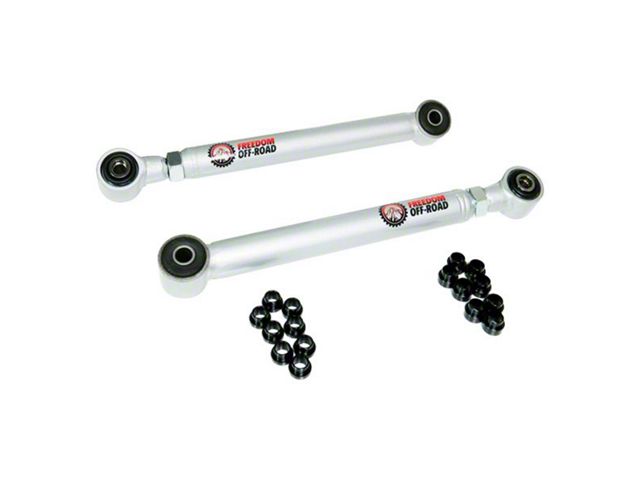 Freedom Offroad Adjustable Front Upper or Lower Control Arms with Pillowball 0 to 6-Inch Lift (03-09 RAM 3500)