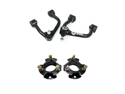 Freedom Offroad 2.50-Inch Front Strut Spacers with Front Upper Control Arms (19-23 Ranger)