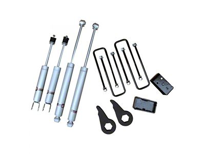 Freedom Offroad 1 to 3-Inch Front Leveling Kit with Shocks (99-06 4WD Sierra 1500)