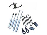 Freedom Offroad 1 to 3-Inch Front Torsion Key Leveling Kit with Control Arms and Shocks (99-06 4WD Sierra 1500)