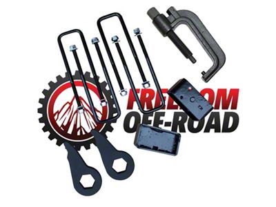 Freedom Offroad 1 to 3-Inch Leveling Kit Torsion Keys with Install Tool (99-06 Sierra 1500)