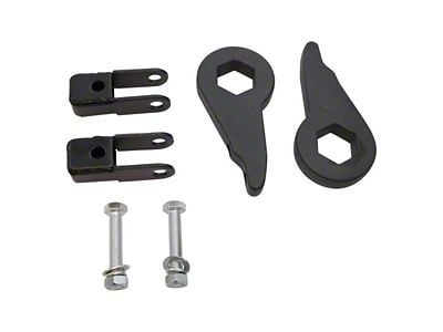 Freedom Offroad 1 to 3-Inch Leveling Kit Torsion Keys with Shock Extenders (99-06 Sierra 1500)