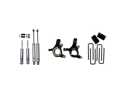 Freedom Offroad 3-Inch Front Lift Spindles with 2-Inch Rear Lift Blocks (99-06 2WD Sierra 1500)