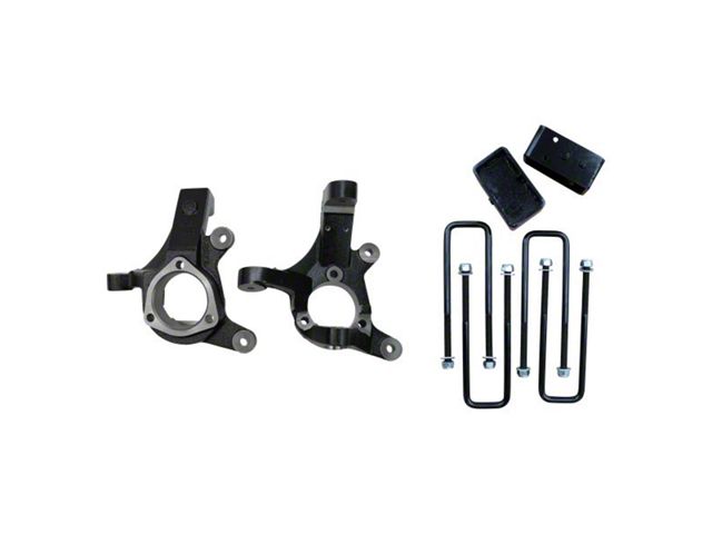Freedom Offroad 3-Inch Front Lift Spindles with 2-Inch Rear Lift Blocks (99-06 2WD Sierra 1500)