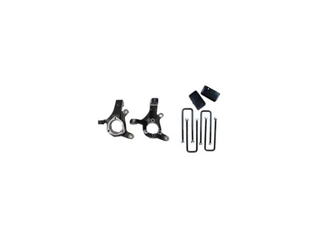 Freedom Offroad 3-Inch Front Lift Spindles with 3-Inch Rear Lift Blocks (99-06 2WD Sierra 1500)