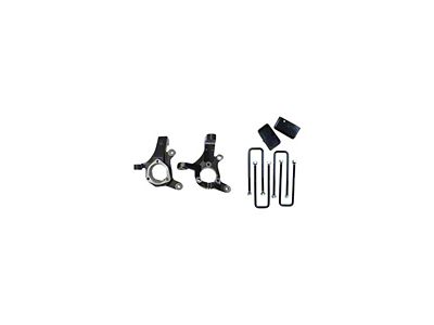 Freedom Offroad 3-Inch Front Lift Spindles with 3-Inch Rear Lift Blocks (99-06 2WD Sierra 1500)
