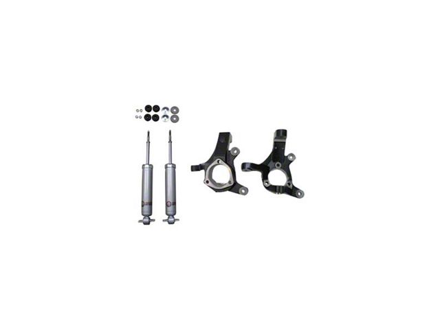 Freedom Offroad 3-Inch Front Lift Spindles with Front Shocks (99-06 2WD Sierra 1500)