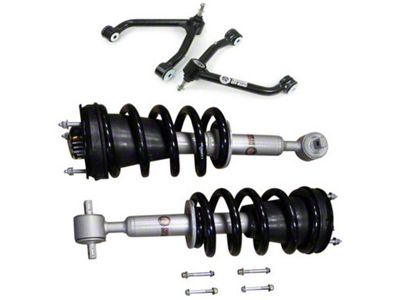Freedom Offroad 3-Inch Front Lift Struts with Front Upper Control Arms (07-16 Sierra 1500 w/ Stock Cast Steel Control Arms)