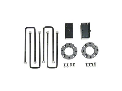 Freedom Offroad 3-Inch Front Strut Spacers with Rear Lift Blocks (07-18 Sierra 1500, Excluding 14-18 Denali)