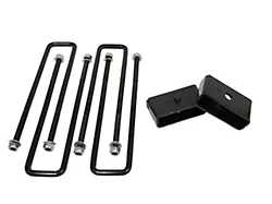 Freedom Offroad 1-Inch Rear Lift Blocks with Extended U-Bolts (11-26 Sierra 2500 HD)