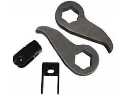 Freedom Offroad 1 to 3-Inch Front Torsion Key Leveling Kit with Shock Extenders (20-26 Sierra 2500 HD)