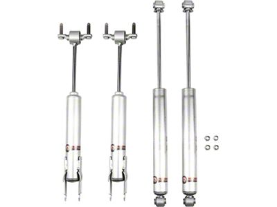 Freedom Offroad Extended Nitro Front and Rear Shocks for 1 to 4-Inch Lift (11-25 Sierra 3500 HD)