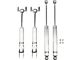 Freedom Offroad Extended Nitro Front and Rear Shocks for 1 to 4-Inch Lift (11-24 Sierra 3500 HD)