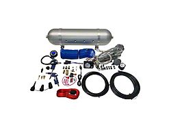 Freedom Offroad Onboard Air System with Digital Gauge and VIAIR 444C Compressor; 4-Gallon (Universal; Some Adaptation May Be Required)