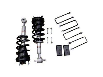 Freedom Offroad 2.50-Inch Front Lift Struts with 2-Inch Rear Lift Blocks (07-18 Silverado 1500)