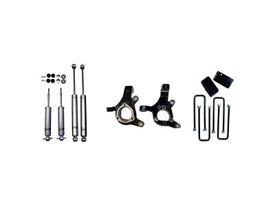 Freedom Offroad 3-Inch Front Lift Spindles with 2-Inch Rear Lift Blocks (99-06 Silverado 1500)