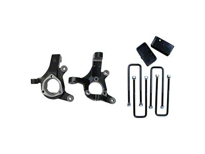 Freedom Offroad 3-Inch Front Lift Spindles with 2-Inch Rear Lift Blocks (99-06 2WD Silverado 1500)