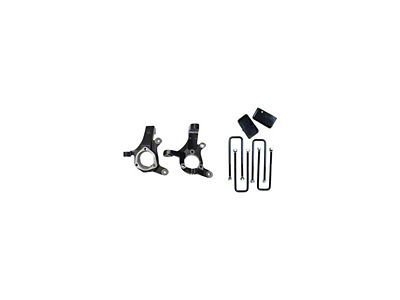 Freedom Offroad 3-Inch Front Lift Spindles with 3-Inch Rear Lift Blocks (99-06 2WD Silverado 1500)