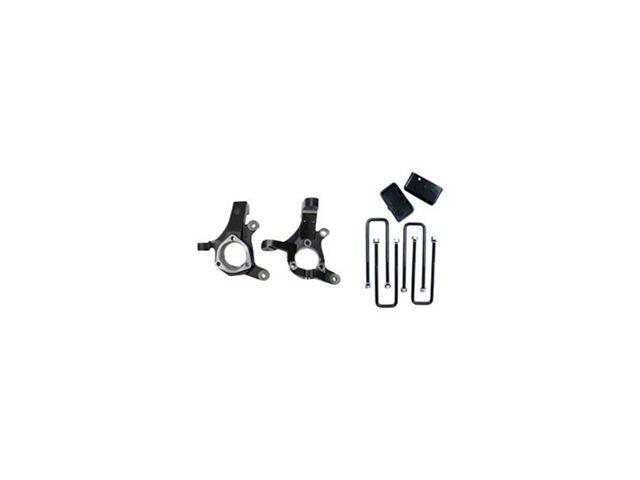 Freedom Offroad 3-Inch Front Lift Spindles with 3-Inch Rear Lift Blocks (99-06 2WD Silverado 1500)
