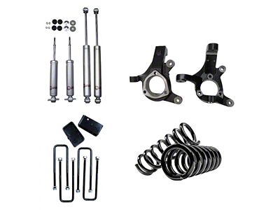 Freedom Offroad 5-Inch Front / 3-Inch Rear Suspension Lift Kit with Shocks (99-06 2WD Silverado 1500)