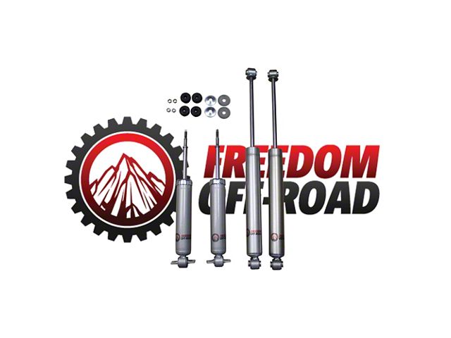 Freedom Offroad Extended Nitro Shocks for 0 to 4-Inch Lift (99-06 2WD Silverado 1500)