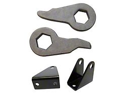 Freedom Offroad 1 to 3-Inch Front Torsion Key Leveling Kit with Shock Extenders (07-10 Silverado 2500 HD)
