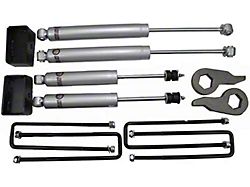Freedom Offroad 1 to 3-Inch Front Torsion Key Leveling Kit with Shocks (07-10 Silverado 2500 HD)