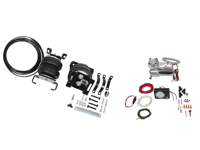 Freedom Offroad Rear Air Bag Tow Assist Kit with Controller Kit (07-10 Silverado 3500 HD)