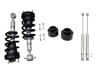 Freedom Offroad 2.50-Inch Front Lift Struts with 2-Inch Rear Spring Spacers and Shocks (07-20 Yukon w/o AutoRide or AutoLeveling System)