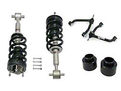 Freedom Offroad 3-Inch Front Lift Struts with Front Upper Control Arms and Rear Lift Spacers (07-16 Yukon w/ Stock Cast Steel Control Arms & w/o AutoRide or Air Ride)