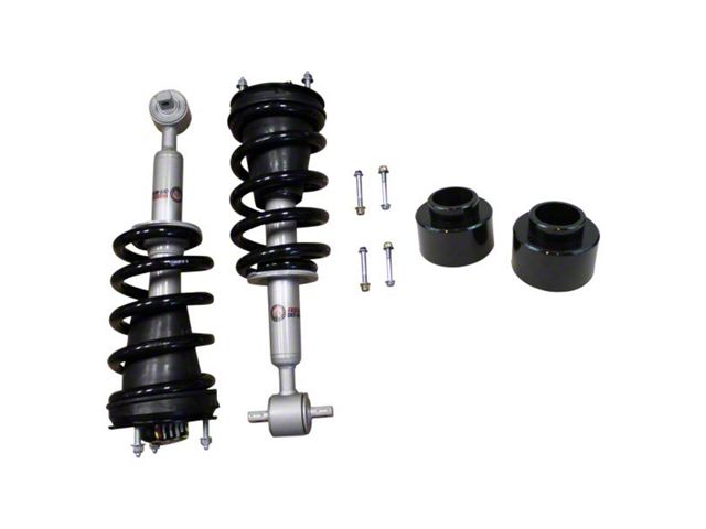 Freedom Offroad 3-Inch Front Quick Strut with 2-Inch Rear Spring Spacers (07-20 Yukon)