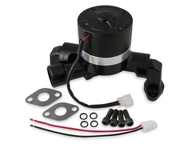 Frostbite Electic Water Pump; 50GPM; Black (02-03 8.1L V8 Silverado 2500 HD)