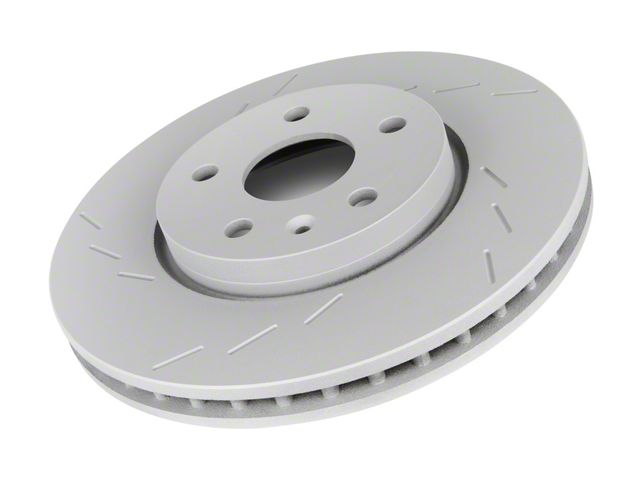 Frozen Rotors Slotted 7-Lug Rotor; Front Driver Side (2009 F-150)