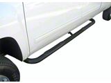 3-Inch Round Side Step Bars; Black (19-26 Ranger SuperCrew)