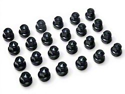 Black Factory Style Lug Nut Kit; 12mm x 1.5; Set of 24 (19-24 Ranger)