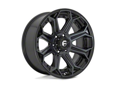 Fuel Wheels Siege Gloss Machined Double Dark Tint 5-Lug Wheel; 20x9; 20mm Offset (09-18 RAM 1500)